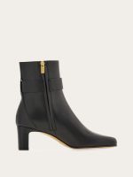 Ferragamo Gancini ornament mid heel ankle boot - Image 3